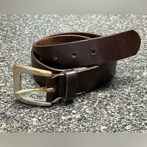 Eddie Bauer‎ Brown Leather Belt 30/32